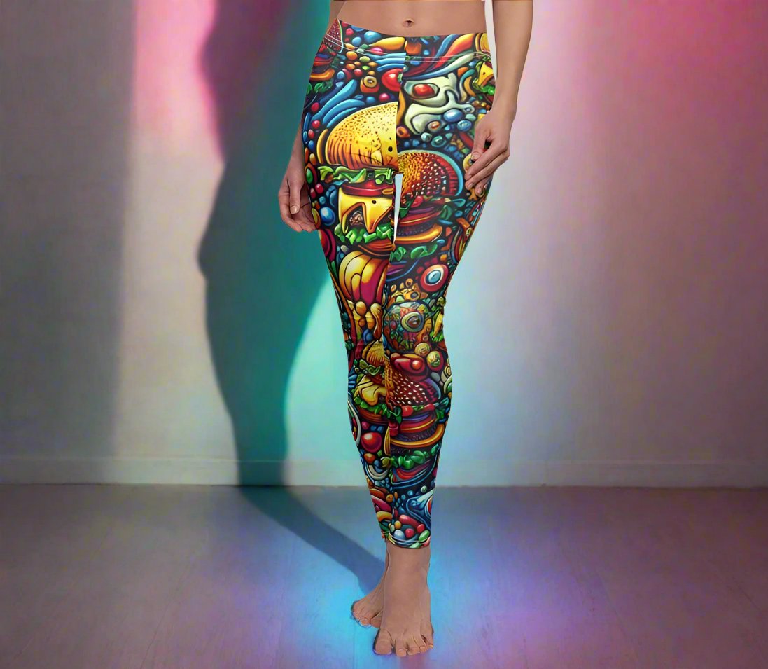 Melting Burger Leggings