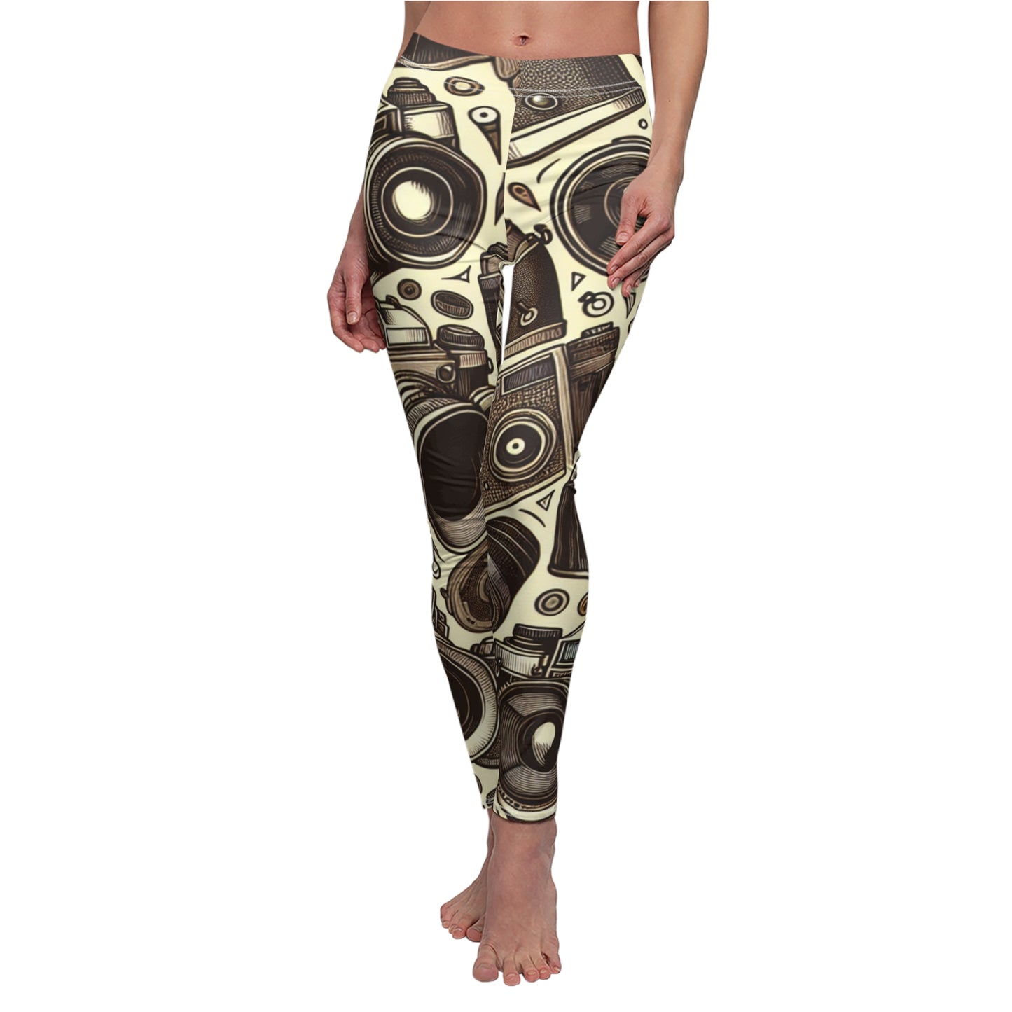 Vintage Camera Leggings