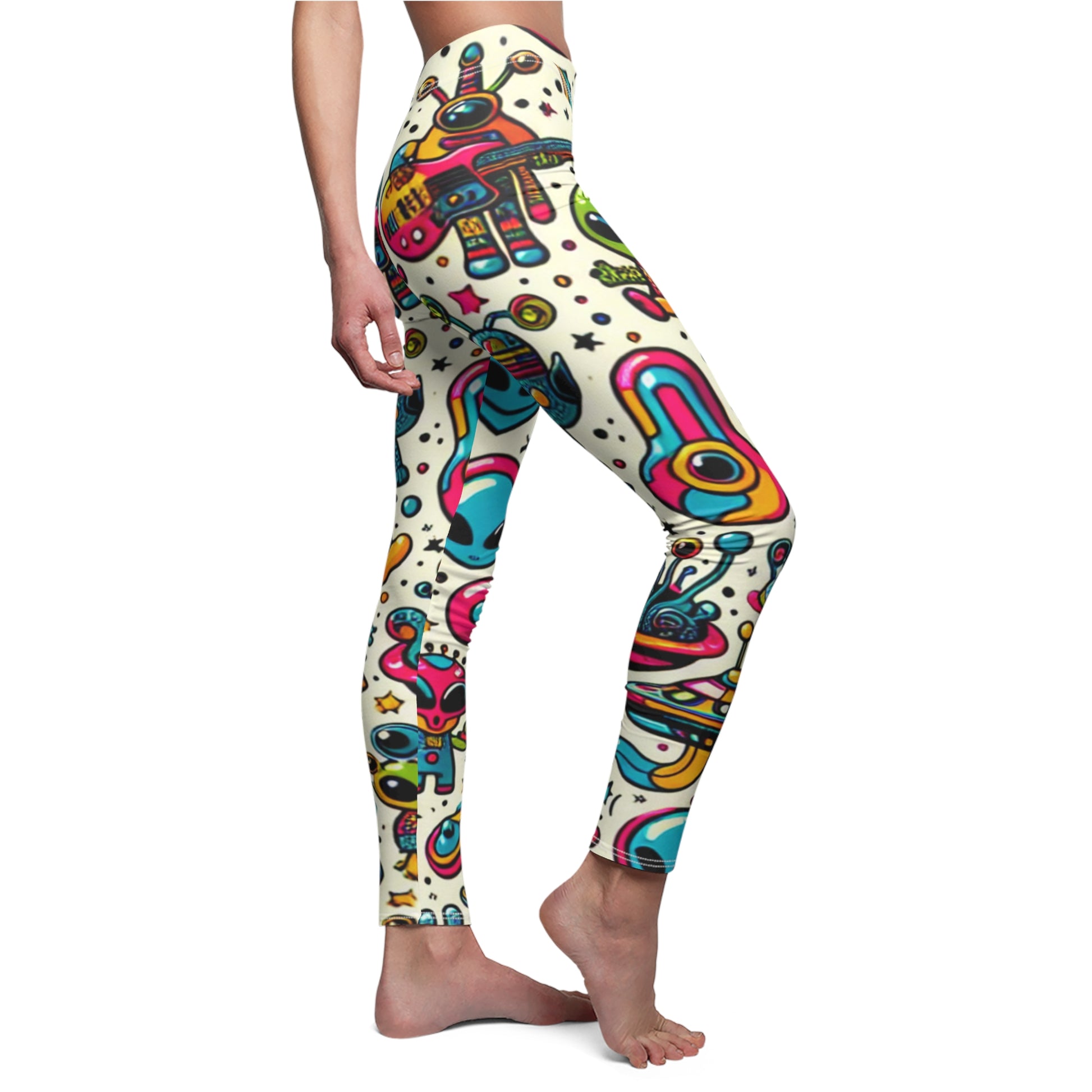 Toy Alien Leggings side