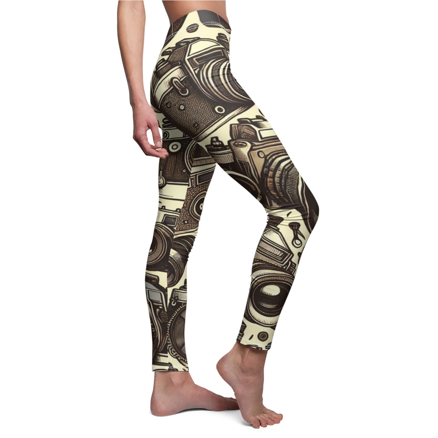 Vintage Camera Leggings