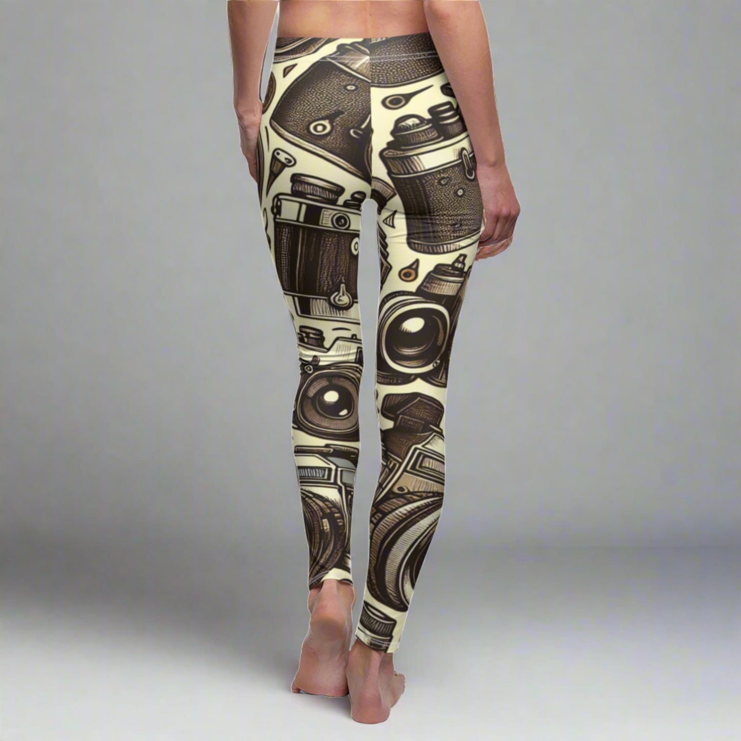 Vintage Camera Leggings