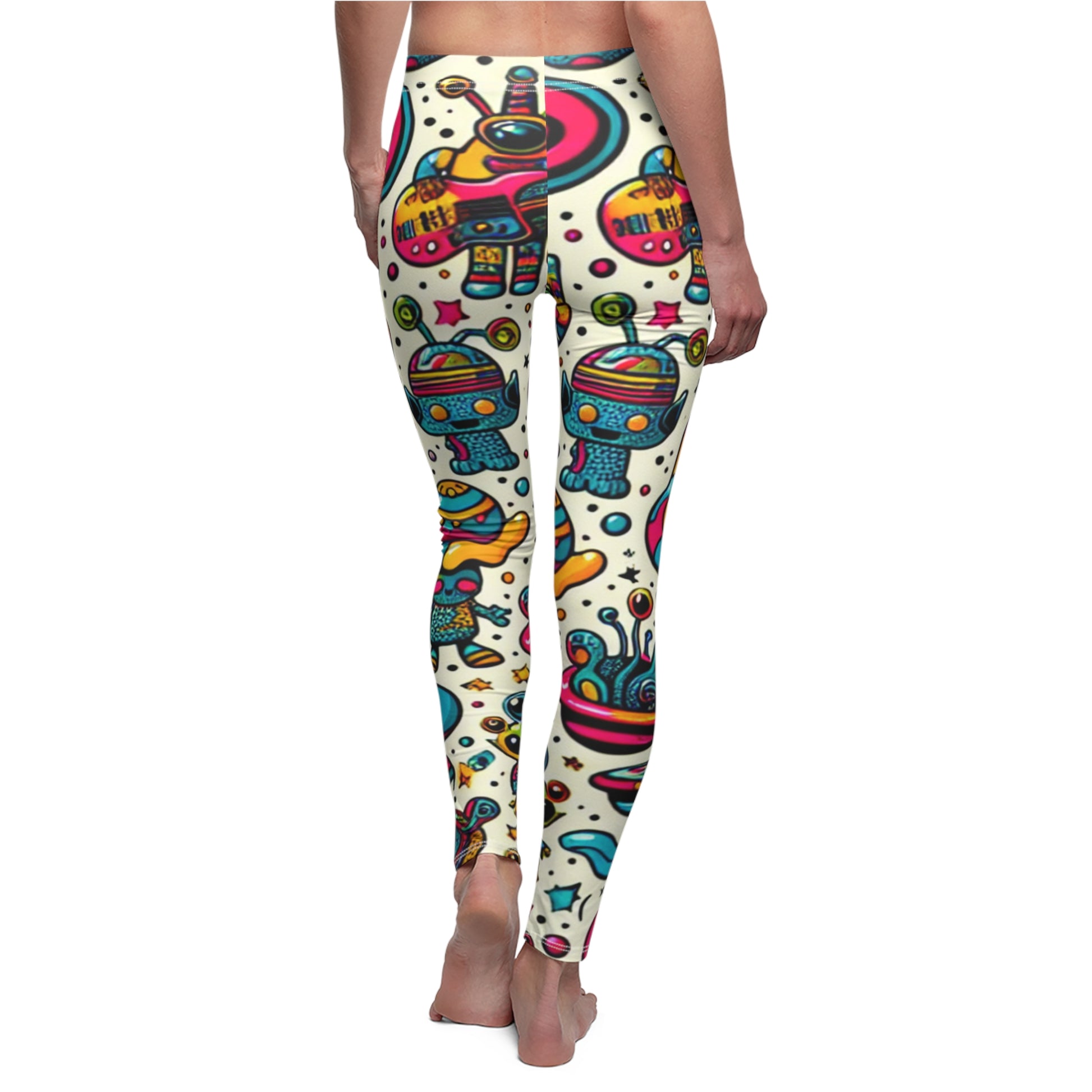 Toy Alien Leggings back