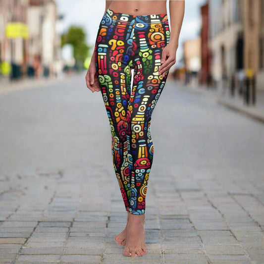 FRONT Beer Leggings, Beer Lover Gift, Festival Outfit, Yoga Lover Gift, Funny Birthday Gift, Rave Leggings, Workout Leggings, Drinking Gift, Beer