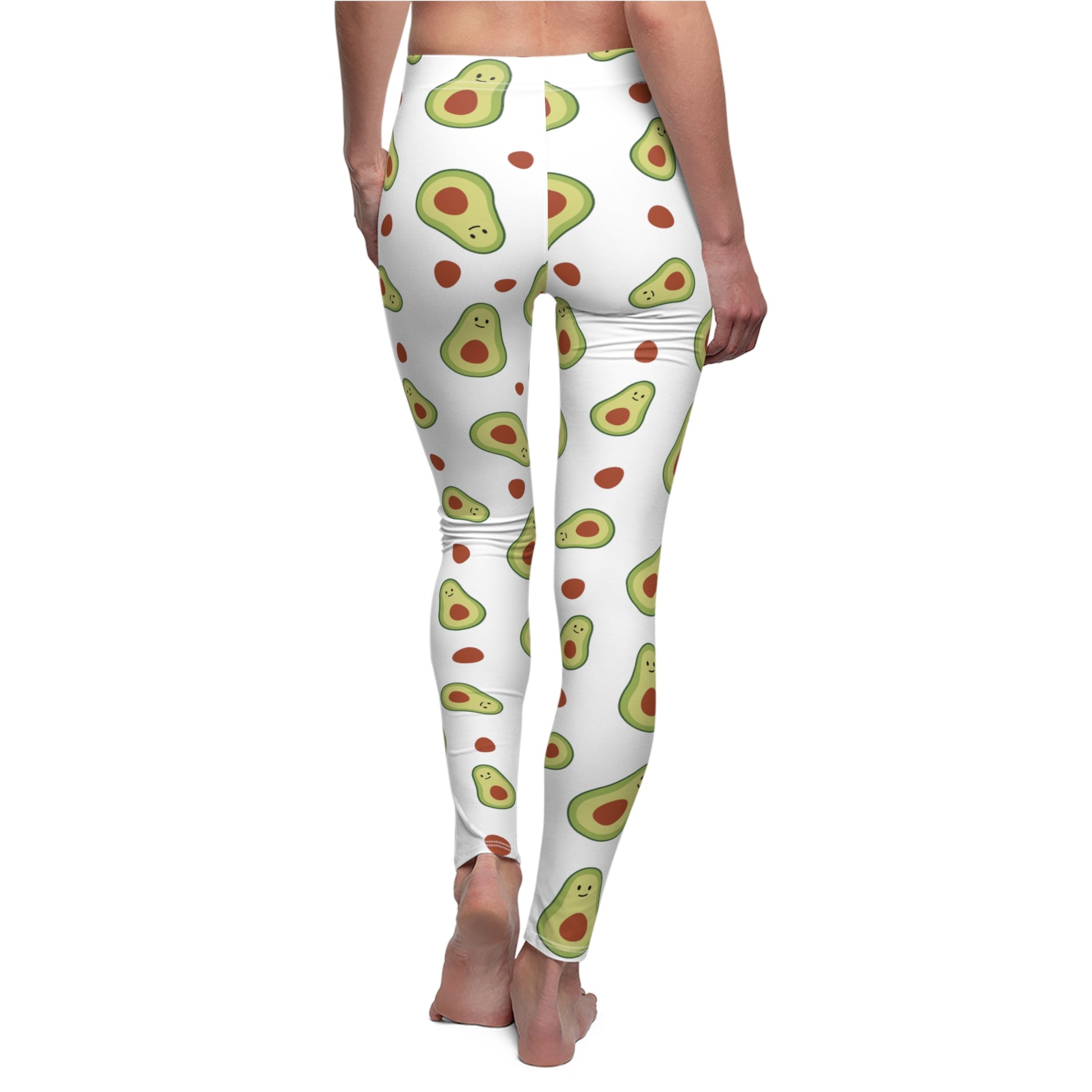 Avocado Pattern Leggings, Avocado Lover Gift, Festival Leggings, Workout Leggings, Yoga Lover Gift, Avocado Tights, Food Lover Outfit, Gift