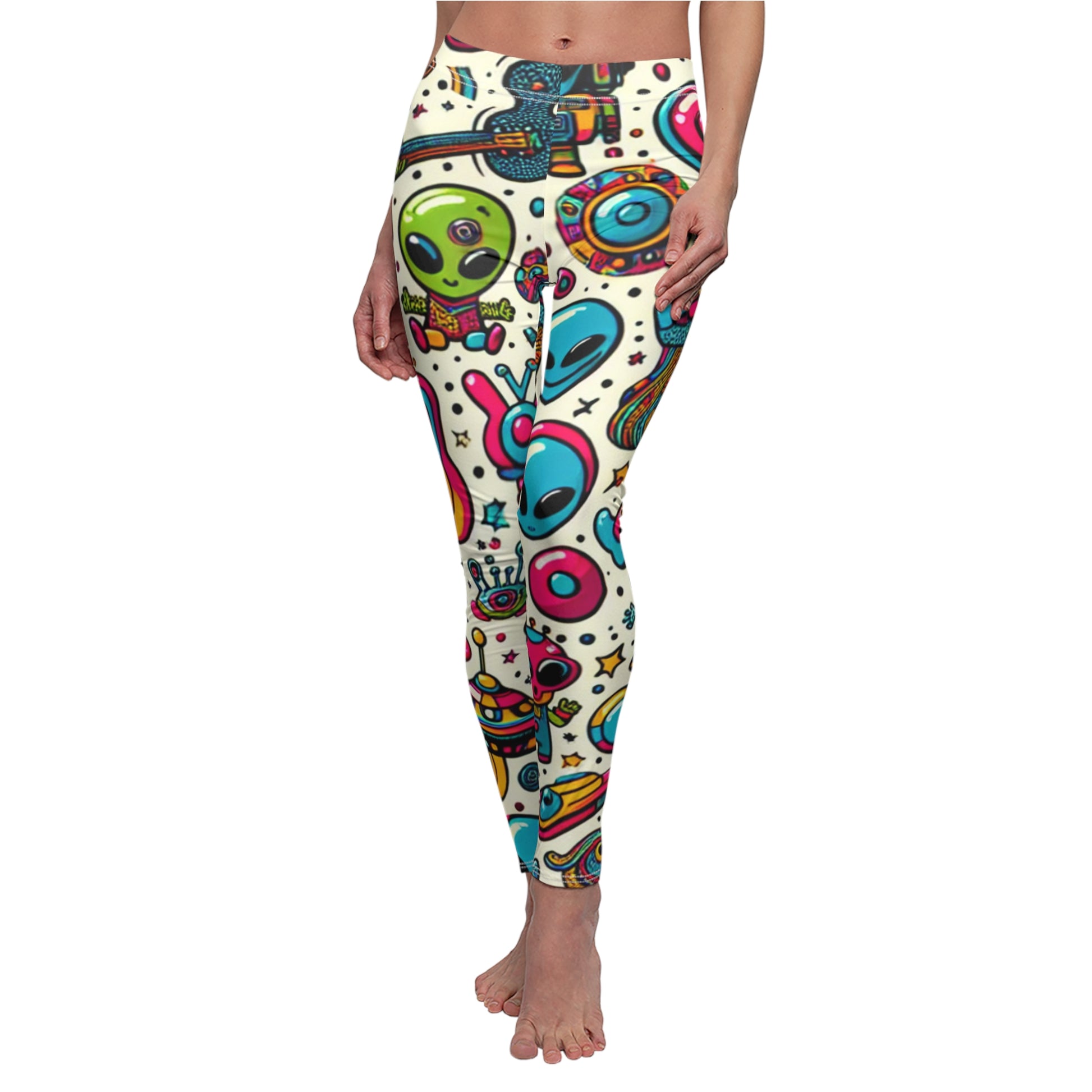 Toy Alien Leggings front